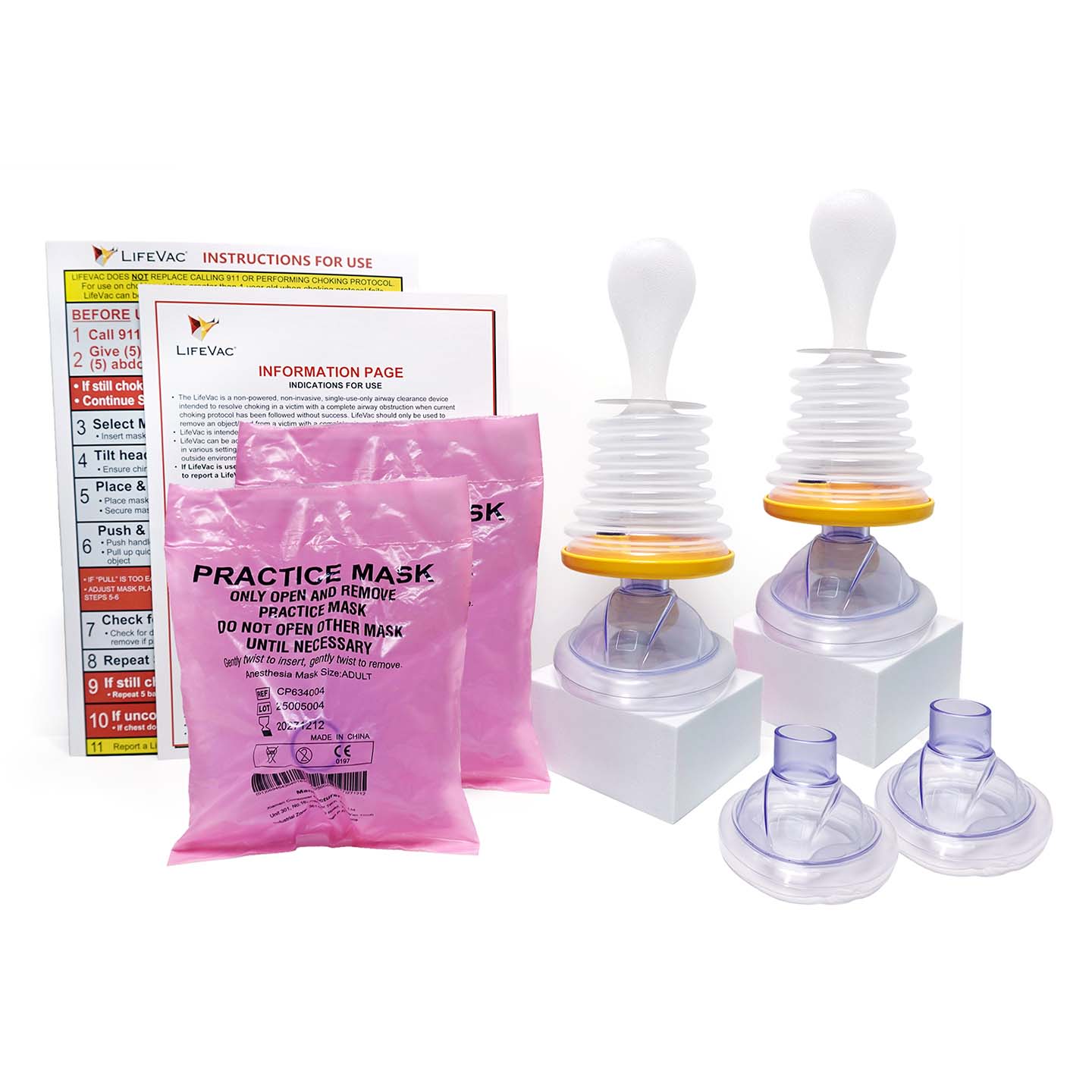 衛生医療用品・救急用品 LIFEVAC  KIT LifeVac_Product_Bundle_2_Home_