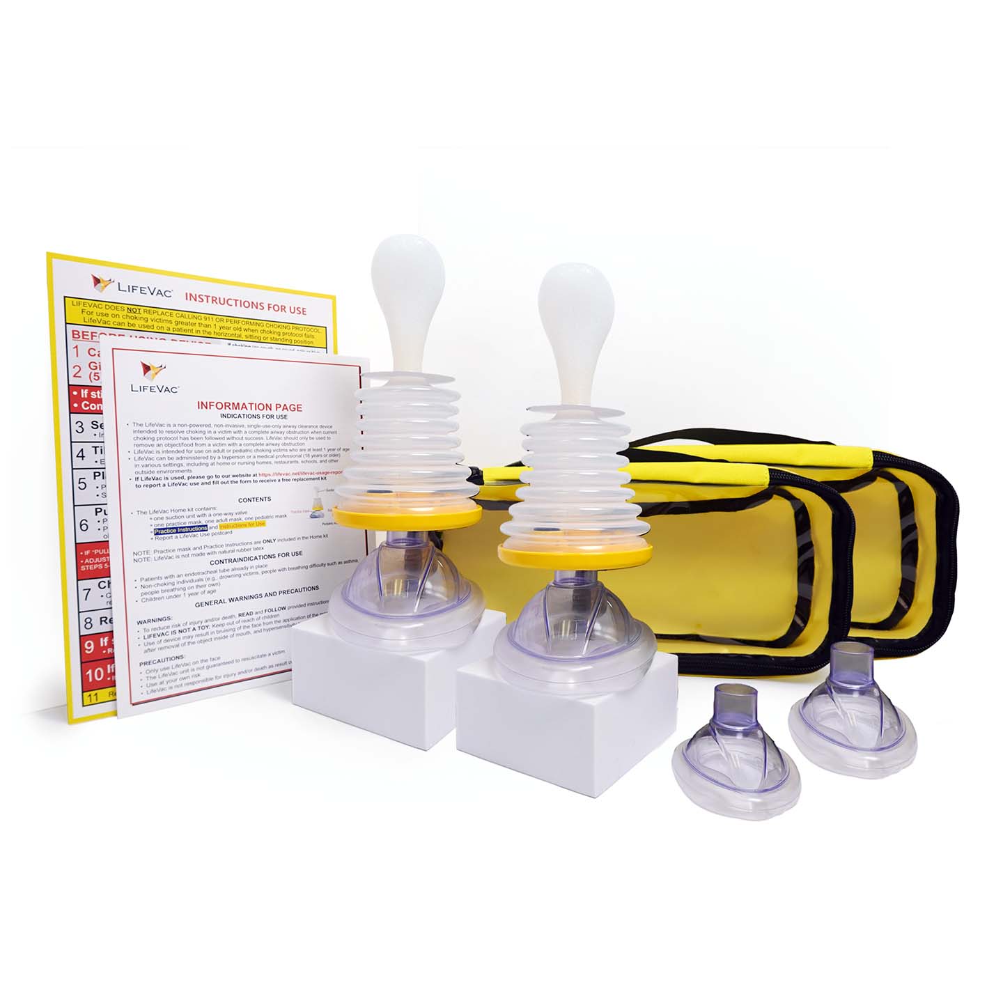 衛生医療用品・救急用品 LIFEVAC  KIT Amazon.com: LifeVac Home Kit - Portable Suction Rescue Device