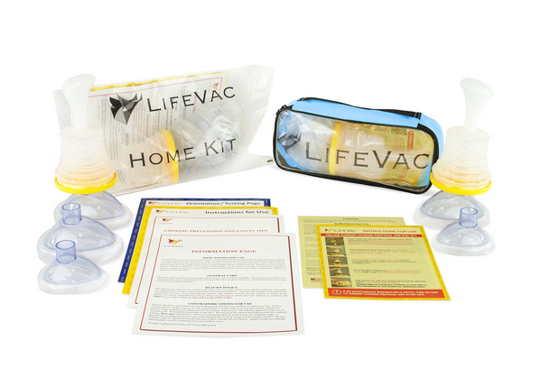 LifeVac Home Kit and Blue Travel Kit Bundle
